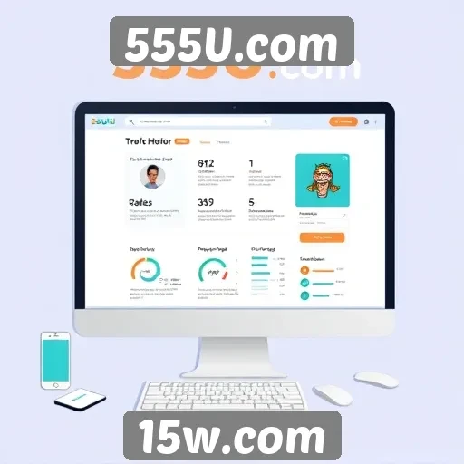 Avaliação da experiência do usuário no site 555U.com